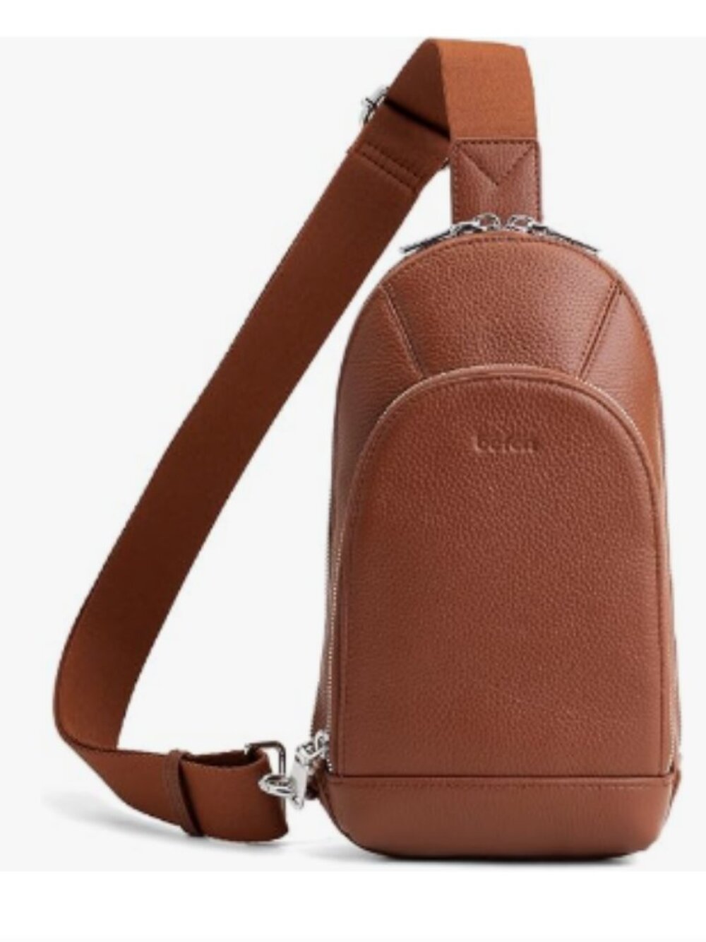 Genuine Leather Sling Bag Anti-Theft Crossbody RFID Travel Purse ⭐